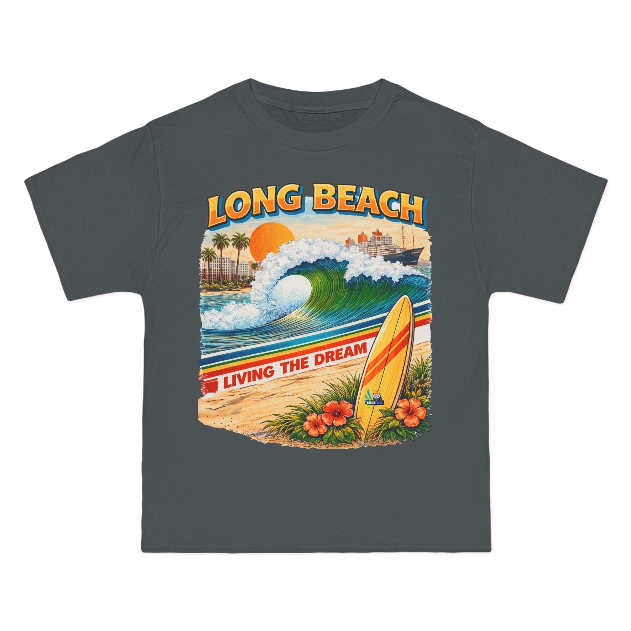 Long Beach Living the Dream - Vintage Edition - Heavyweight Tee