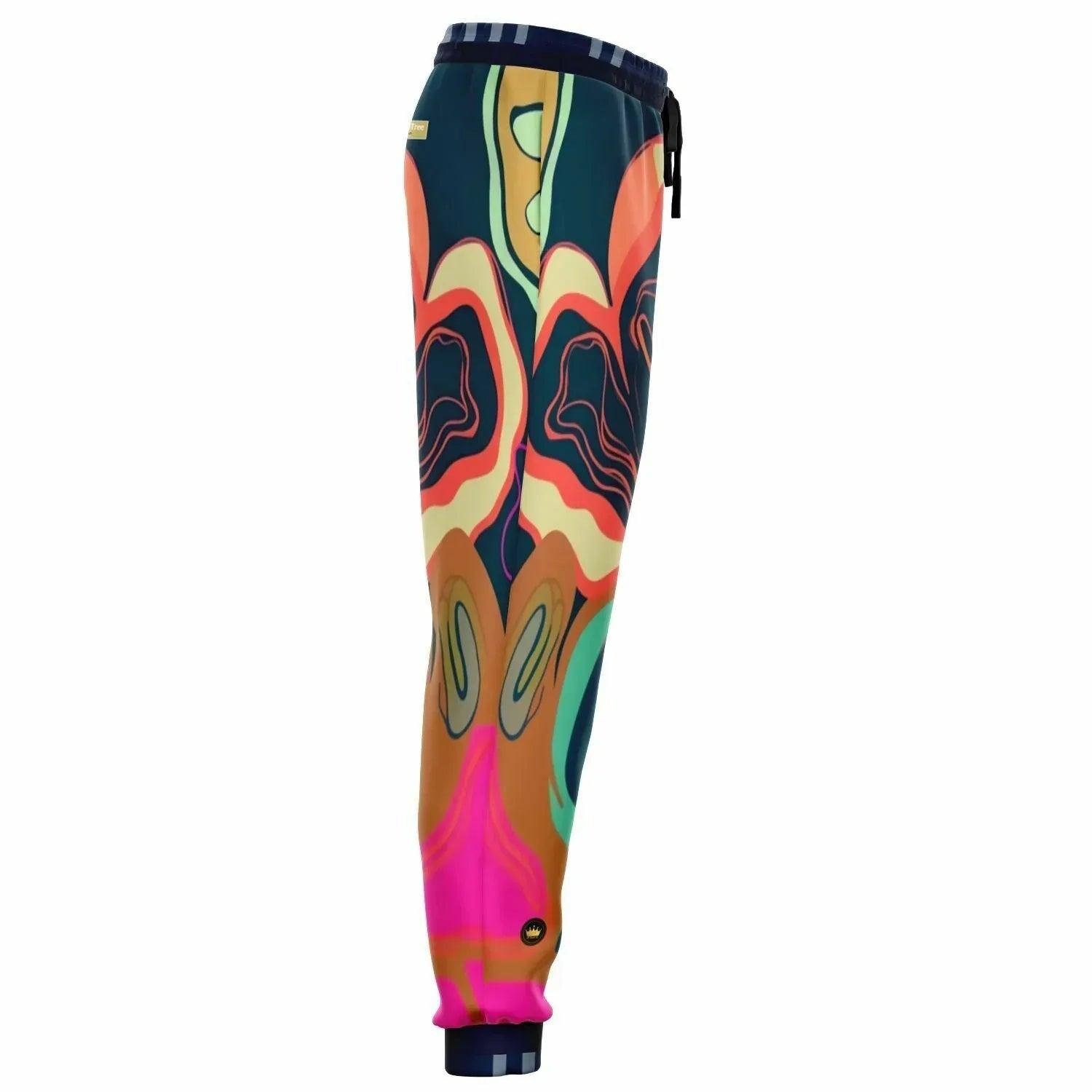 Big Floral Blossom Eco-Poly Unisex Joggers