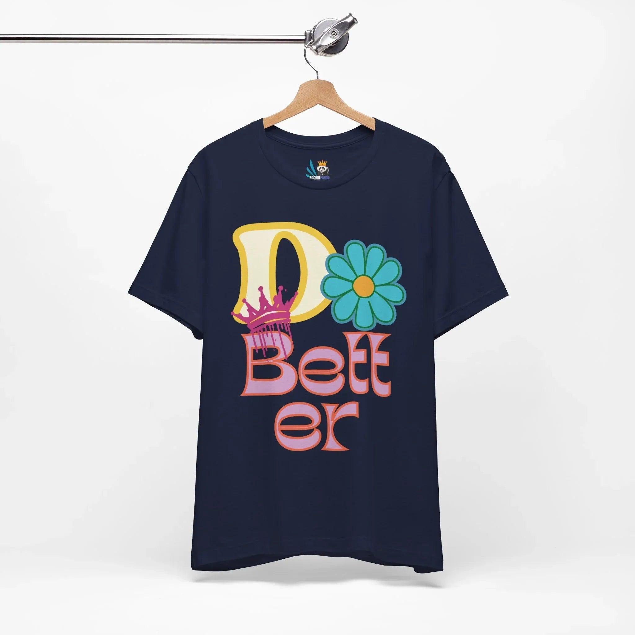 Do Better Hippie Vibe Floral Short Sleeve Tee