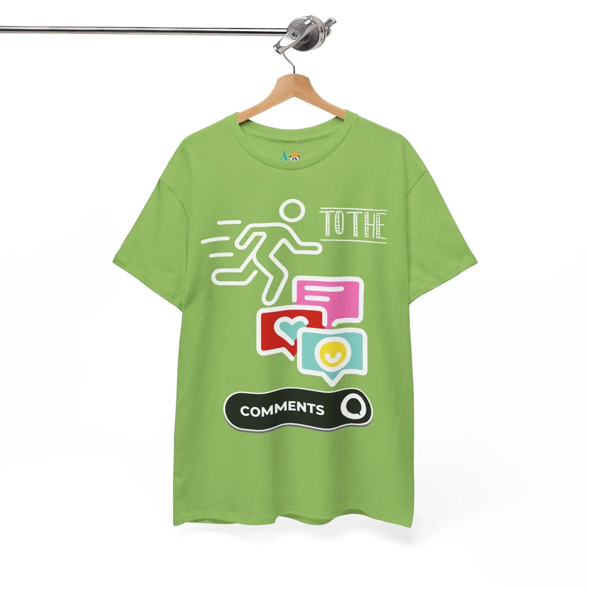 Straight to the Comments Heavyweight Unisex Tee