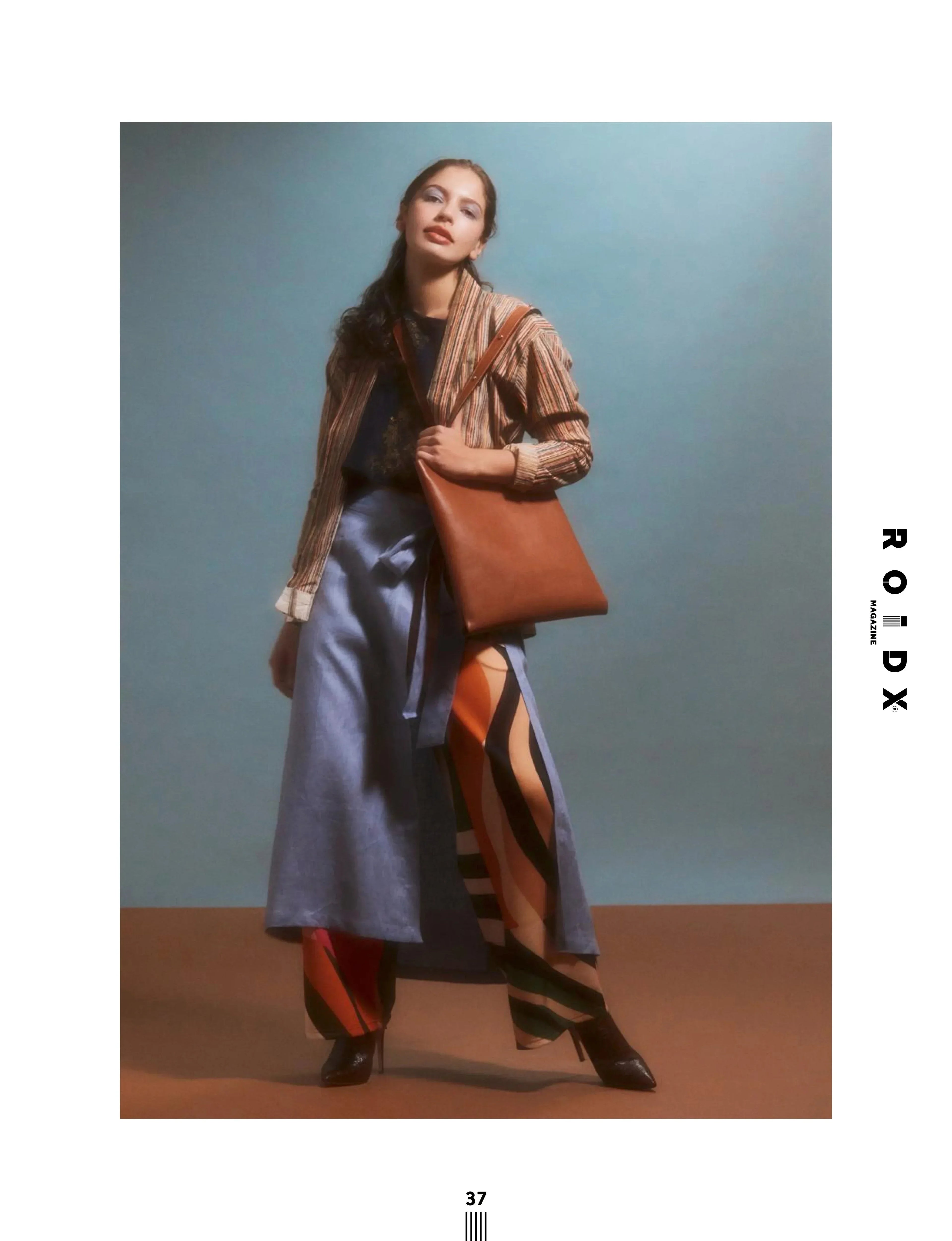 Miami Shores Tropical Zebra Eco-Poly Wide Leg Pants