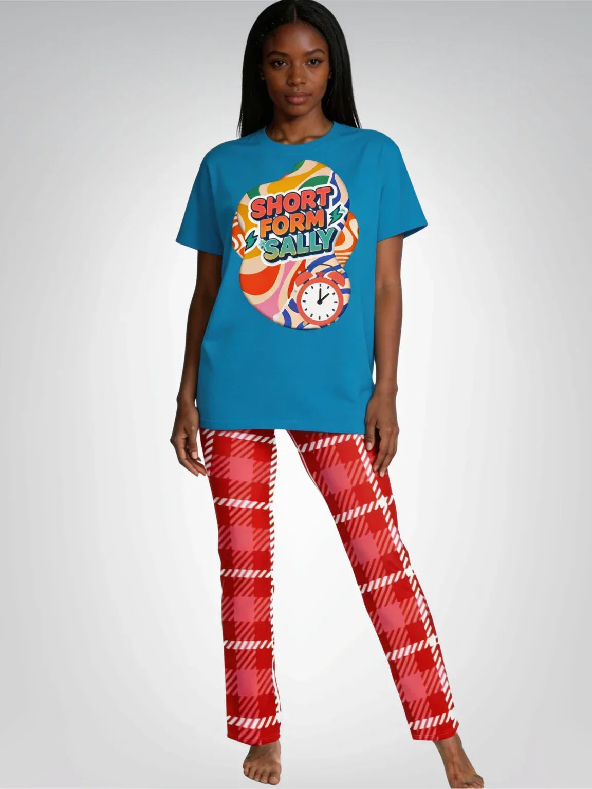 Short Form Sally - Social Commentary Heavyweight Unisex Tee