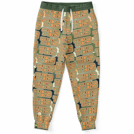 THS on REPEAT Orange Camo Eco-Poly Unisex Joggers