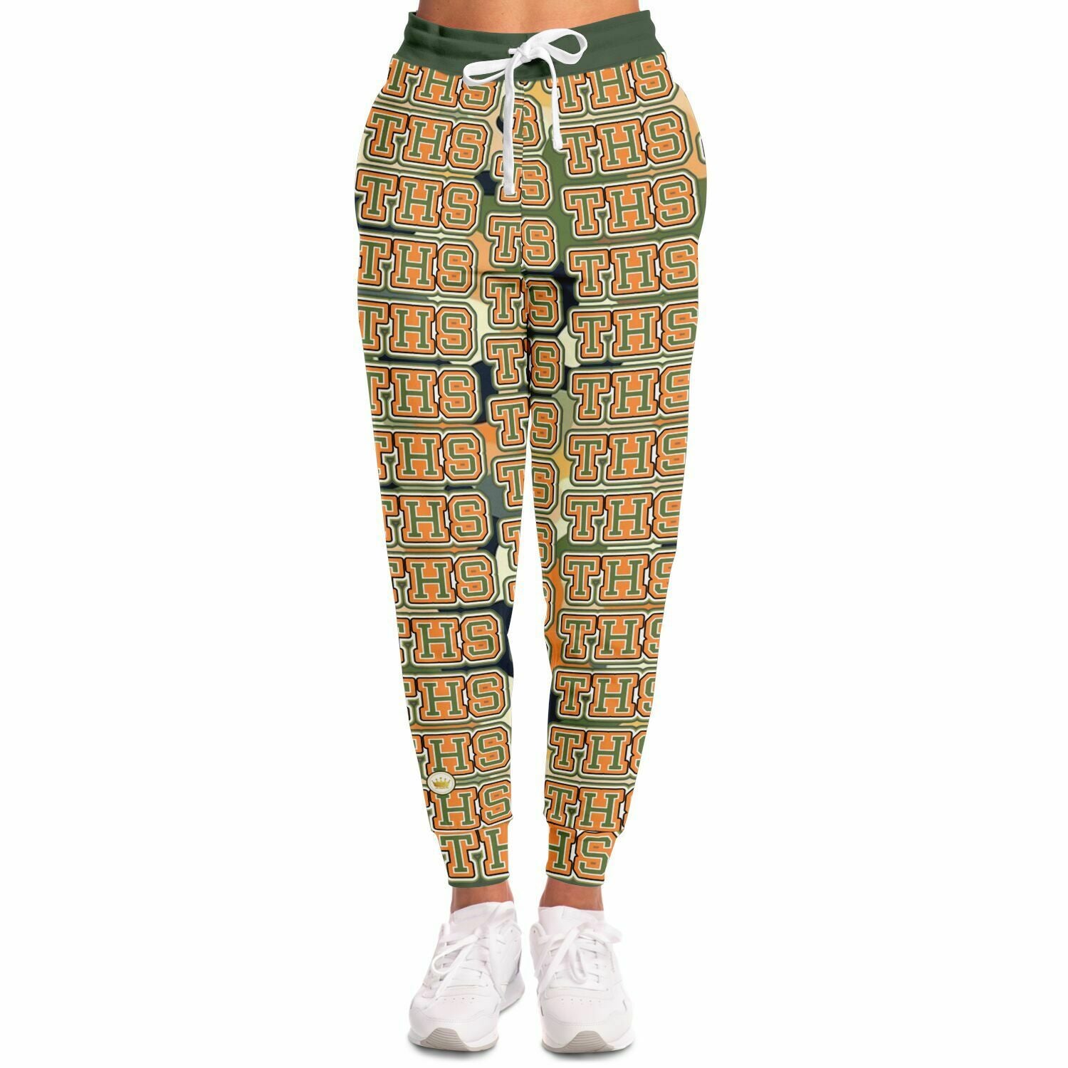 THS on REPEAT Orange Camo Eco-Poly Unisex Joggers