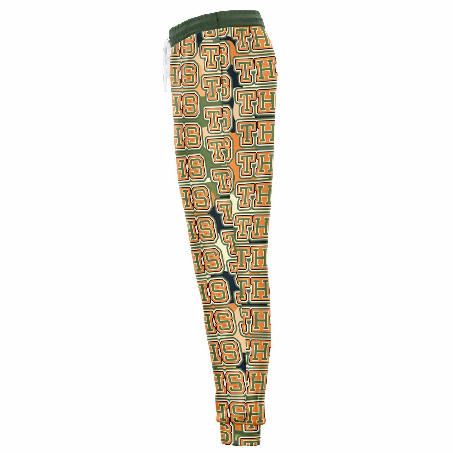 THS on REPEAT Orange Camo Eco-Poly Unisex Joggers