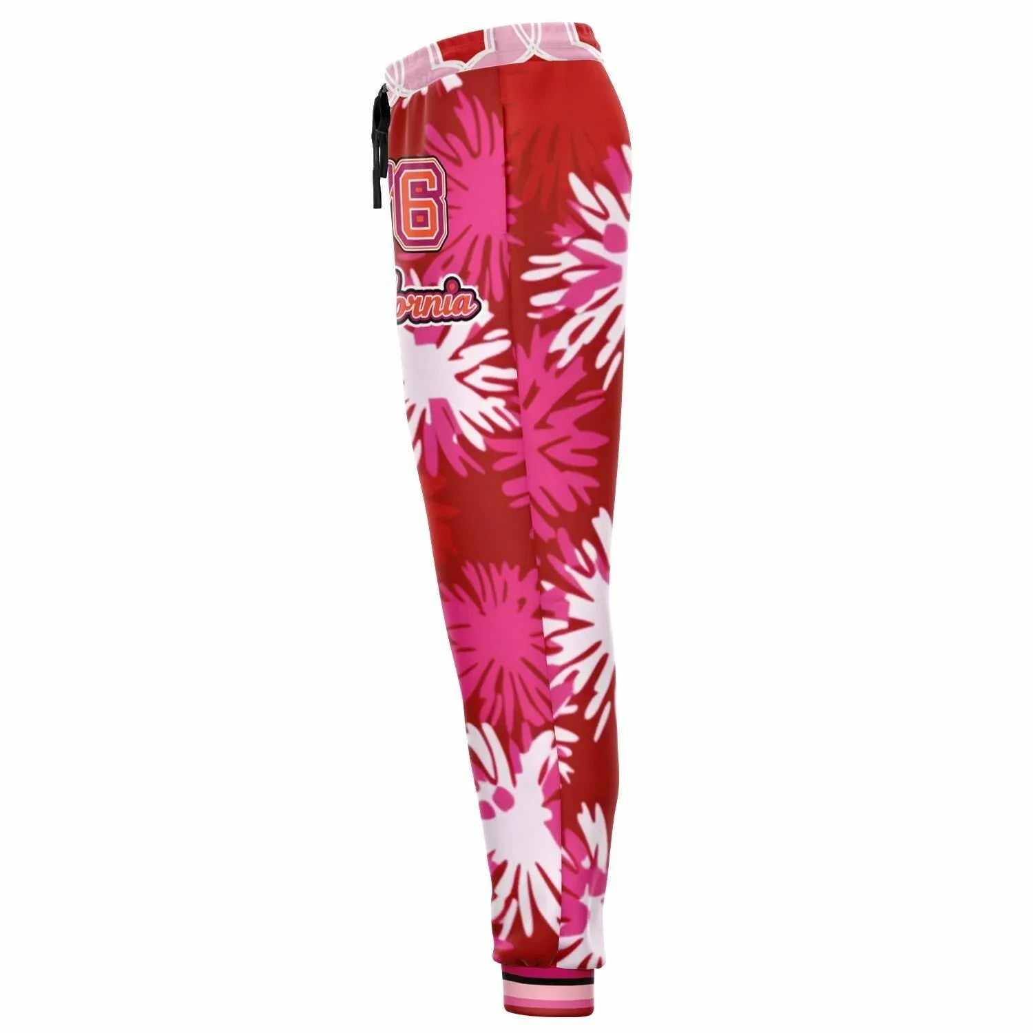 1976 California Pink Carnation Explosion Eco-Poly Unisex Joggers
