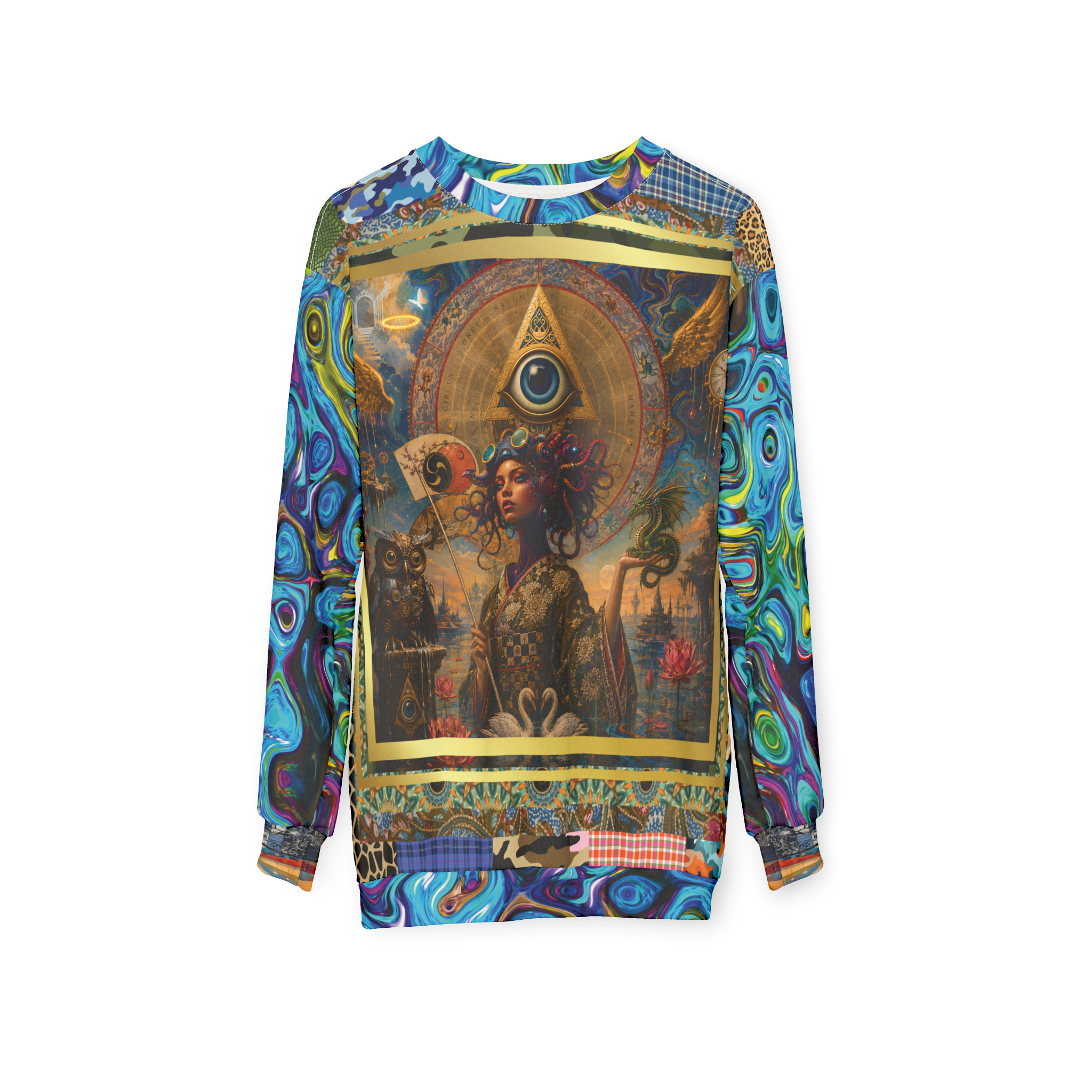 All Seeing Oracle of the Dream State Unisex Sweatshirt (Gold Label)