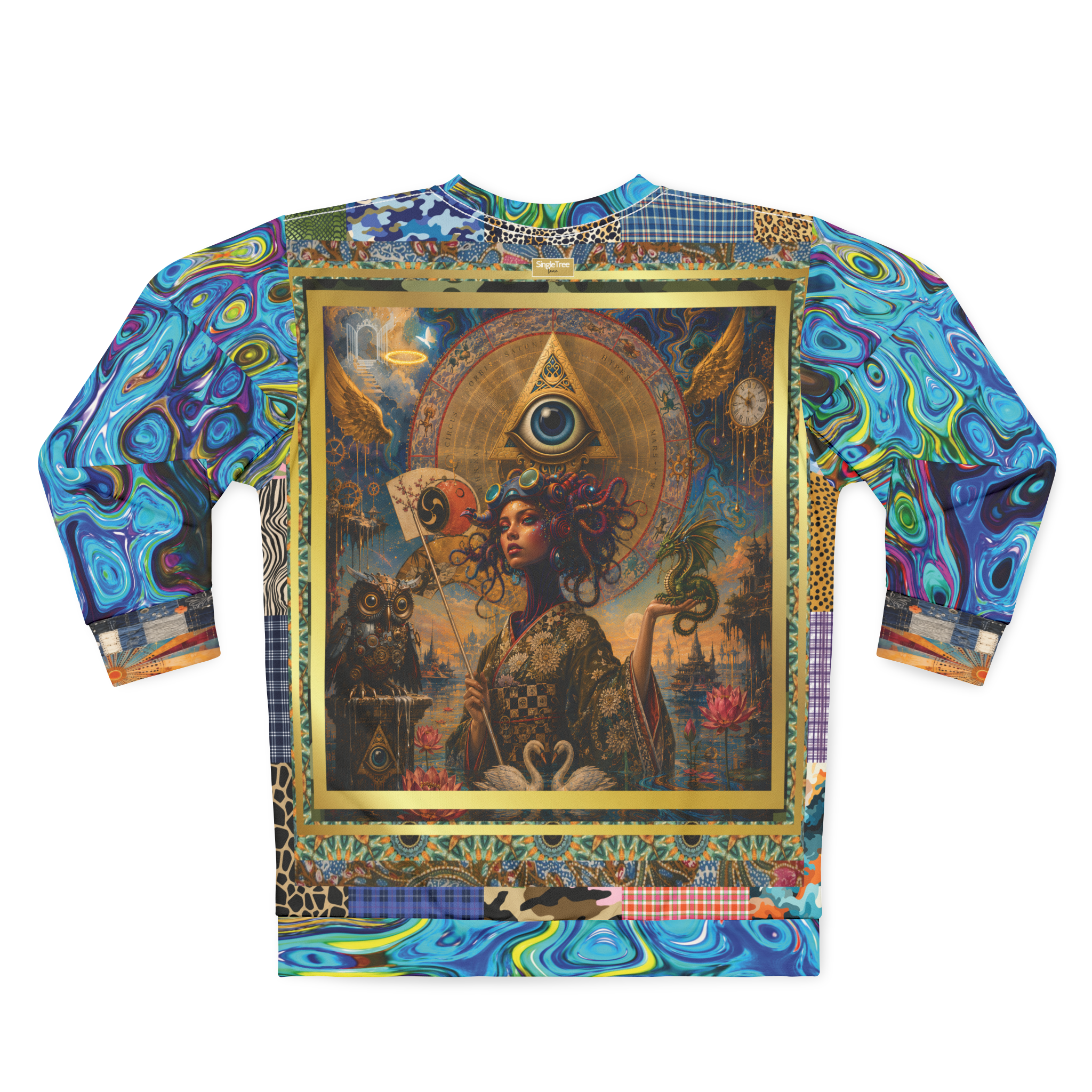 All Seeing Oracle of the Dream State Unisex Sweatshirt (Gold Label)