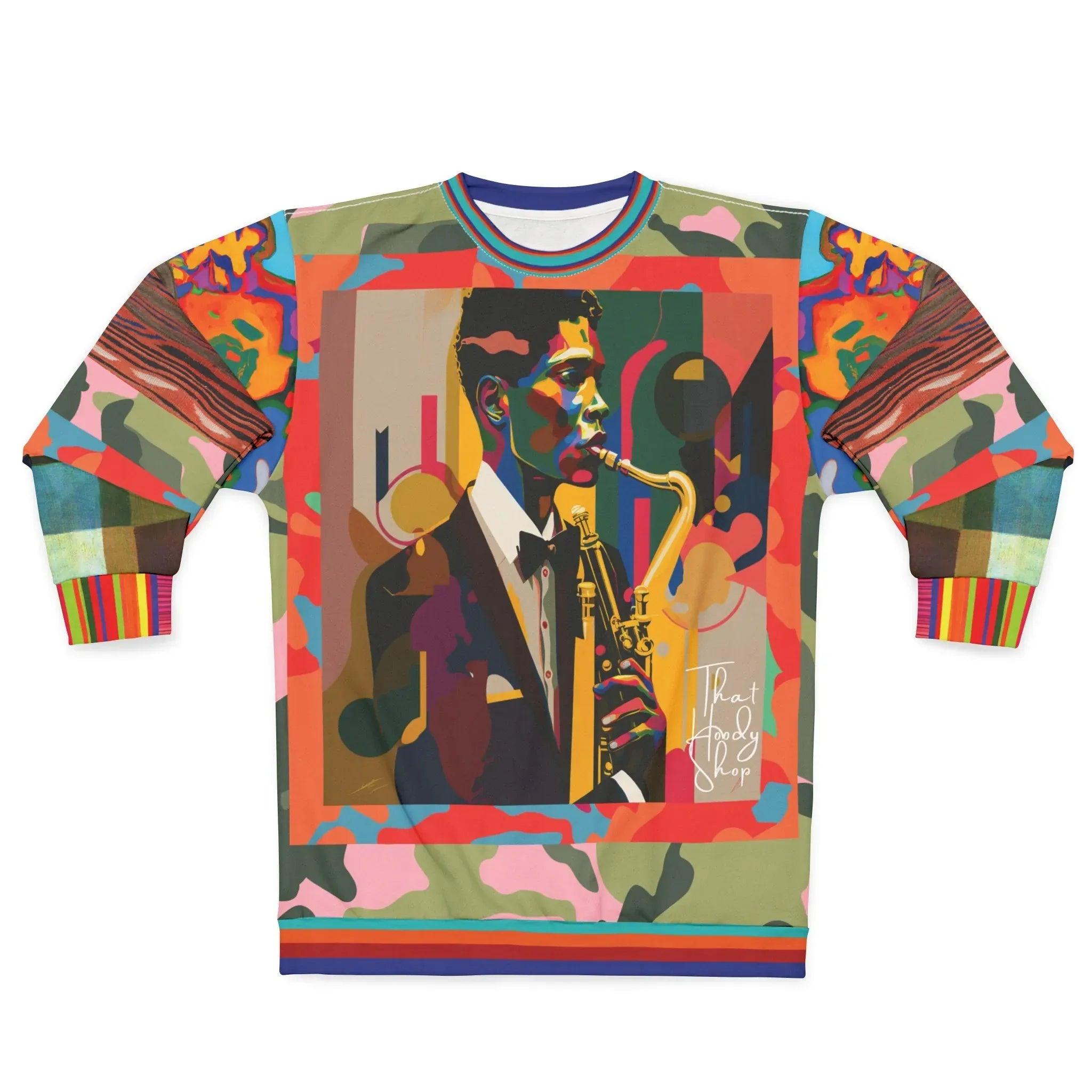 All That Jazz Pop Art Unisex Sweatshirt (Gold Label)