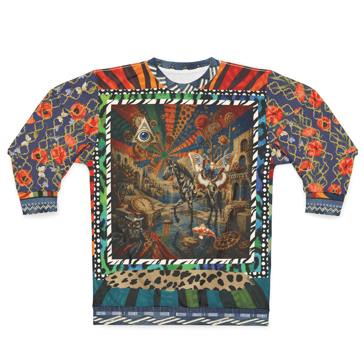 Amalfi in Surreal Dreamscape Unisex Sweatshirt (Gold Label)