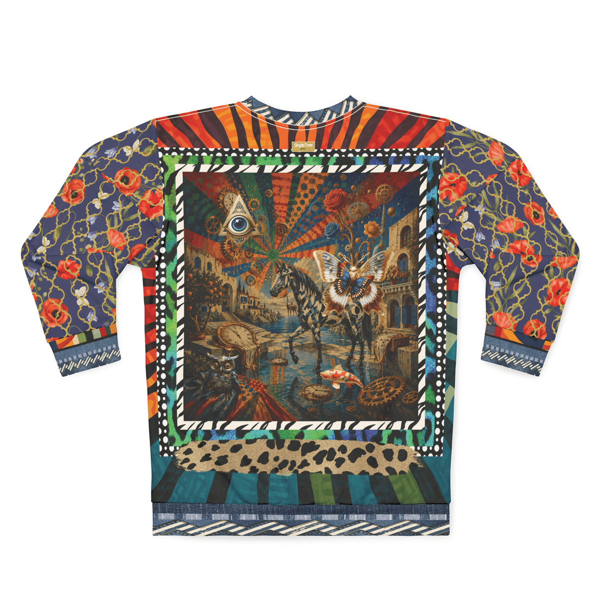 Amalfi in Surreal Dreamscape Unisex Sweatshirt (Gold Label)