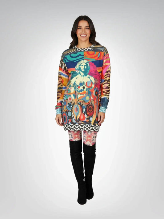 Angel on a Rampage Pop Art Unisex Sweatshirt (Gold Label)