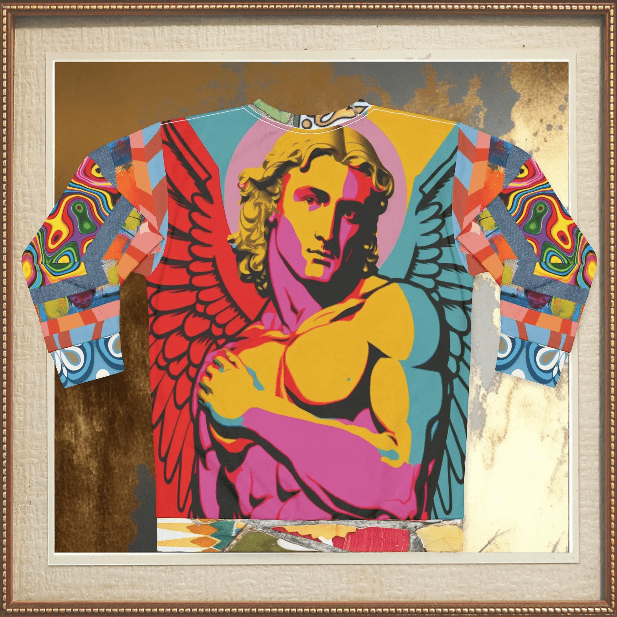 Archangel Michael Duo Sided Unisex Sweatshirt (Gold Label)