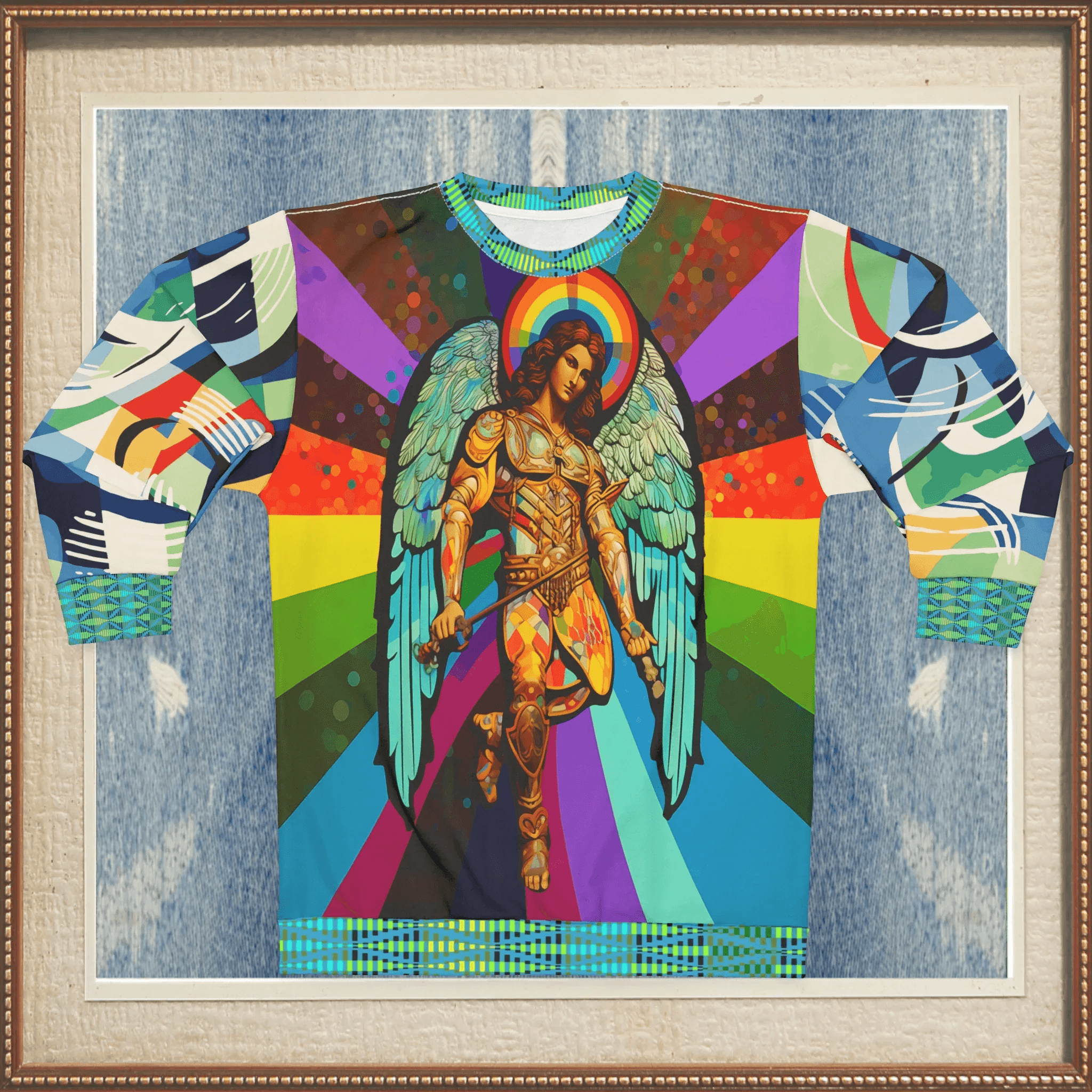 Archangel Sachiel of Prosperity Unisex Sweatshirt (Gold Label)