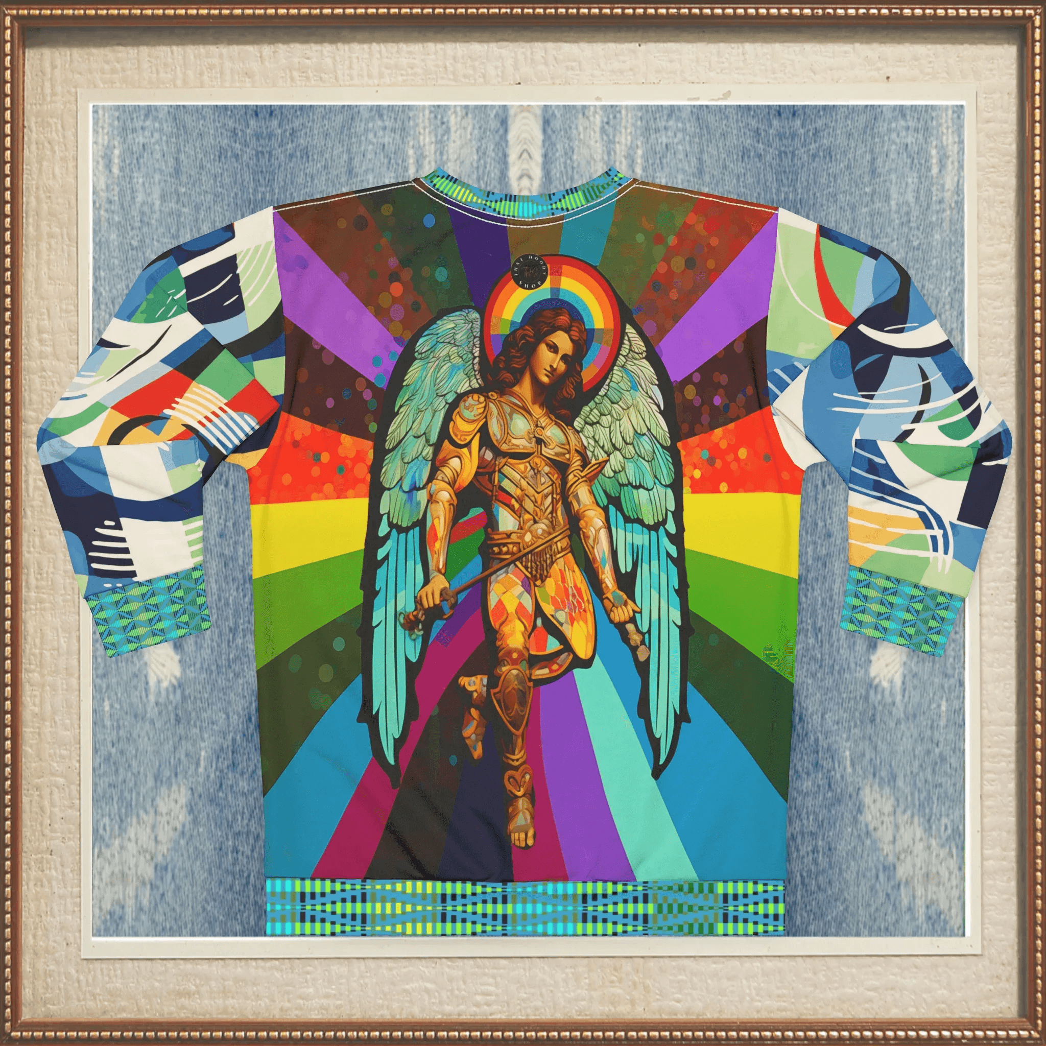 Archangel Sachiel of Prosperity Unisex Sweatshirt (Gold Label)