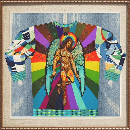 Archangel Sachiel of Prosperity Unisex Sweatshirt (Gold Label)