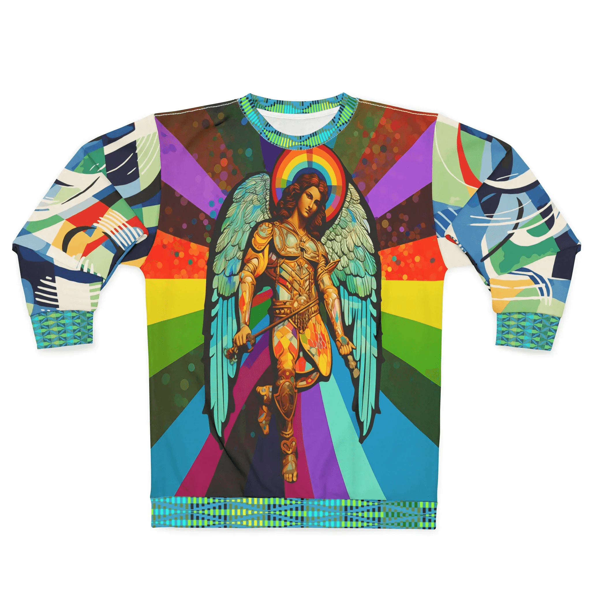 Archangel Sachiel of Prosperity Unisex Sweatshirt (Gold Label)
