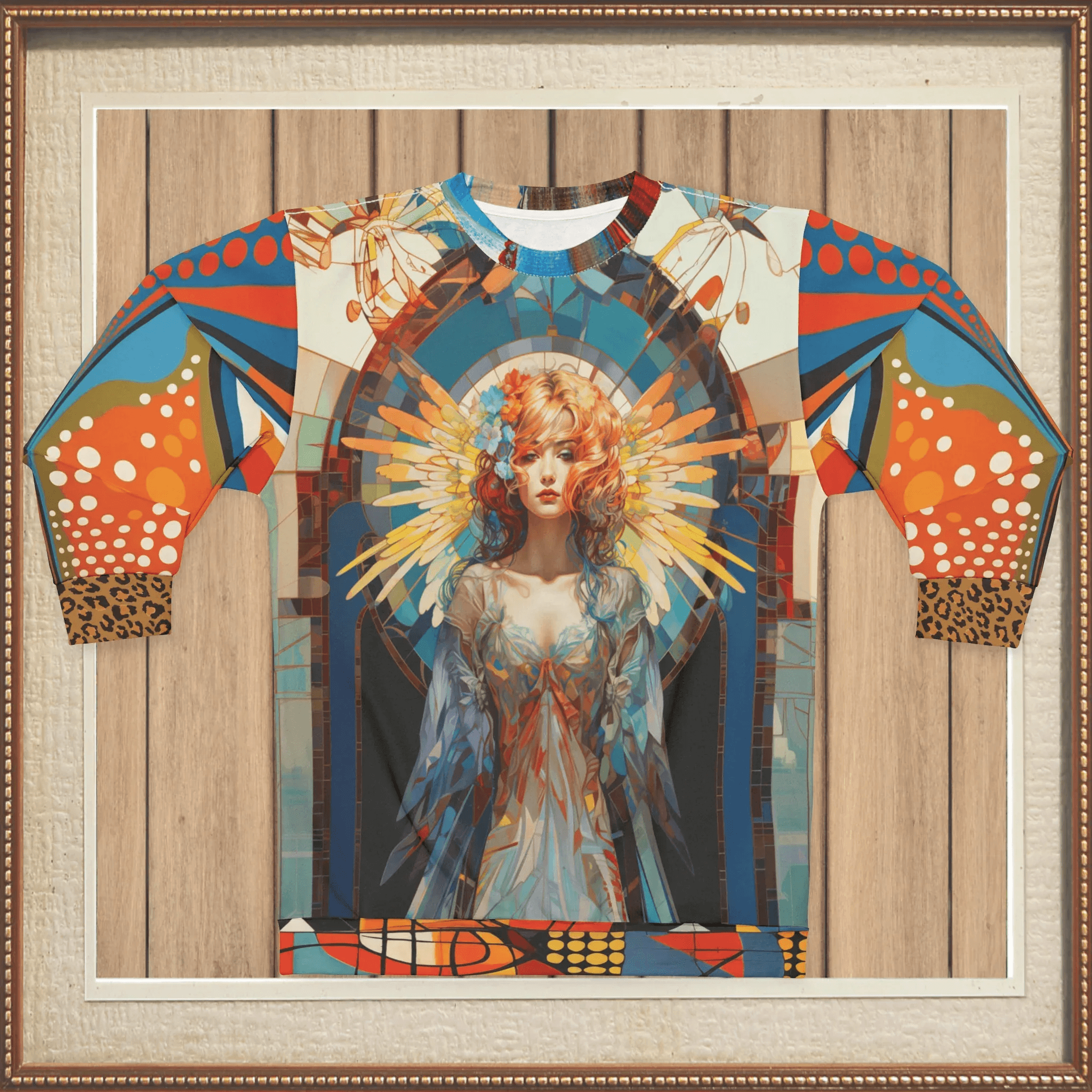 Art Deco Angel Unisex Sweatshirt (Gold Label)