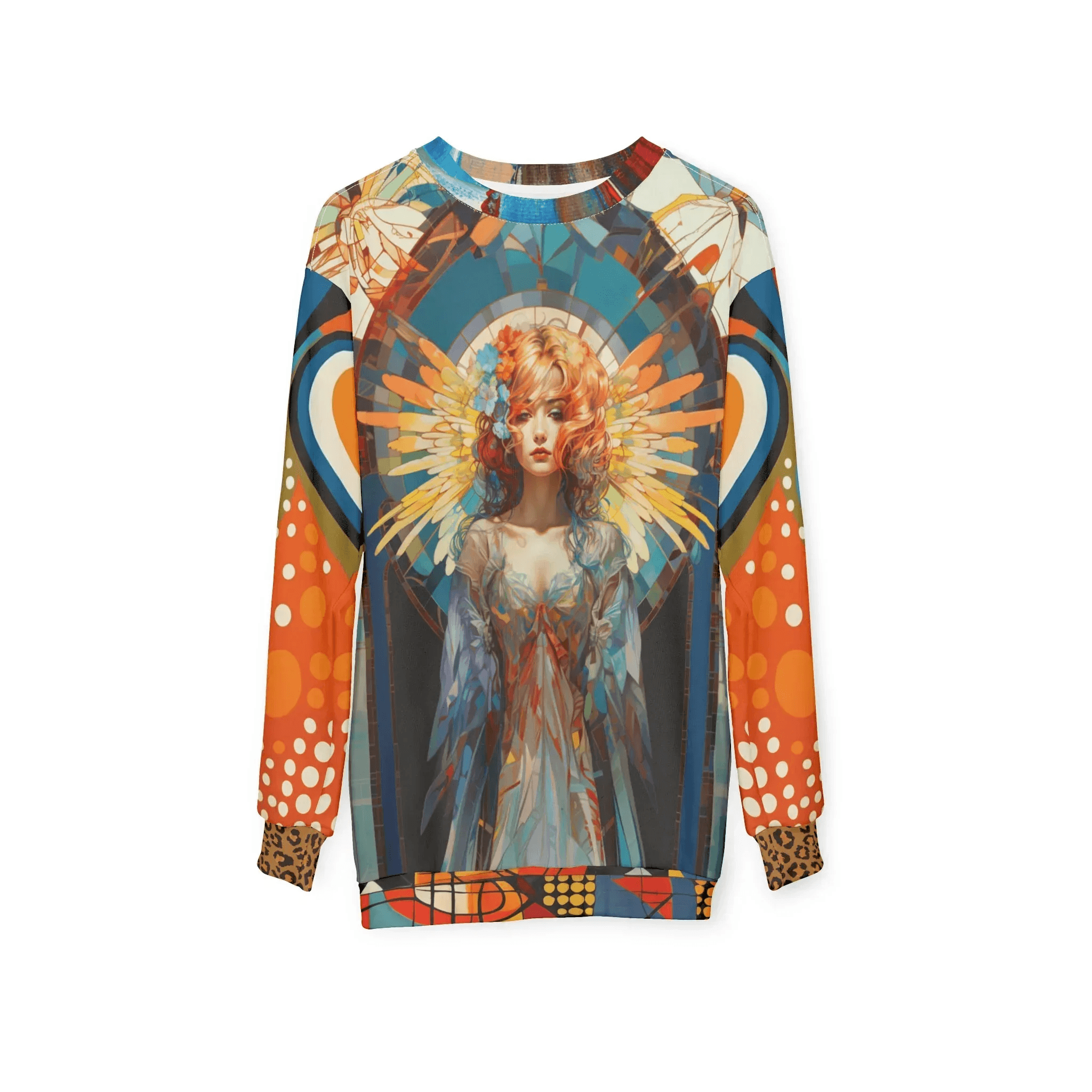 Art Deco Angel Unisex Sweatshirt (Gold Label)