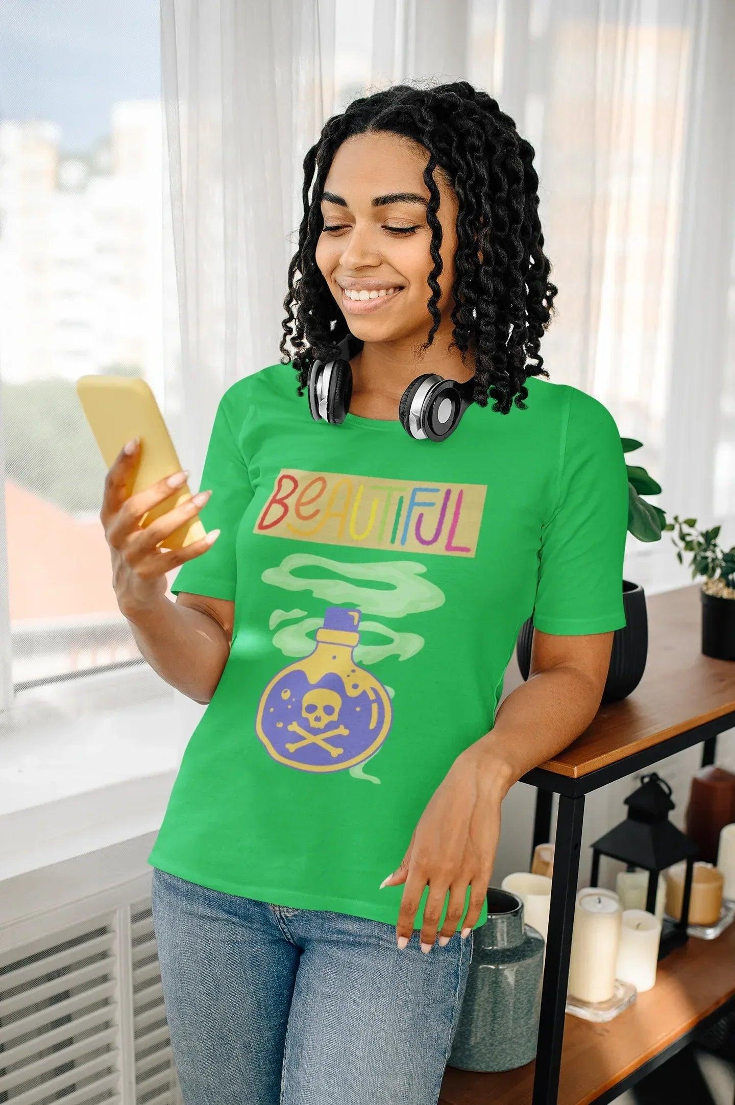 Beautiful Poison Funny Tee for Women