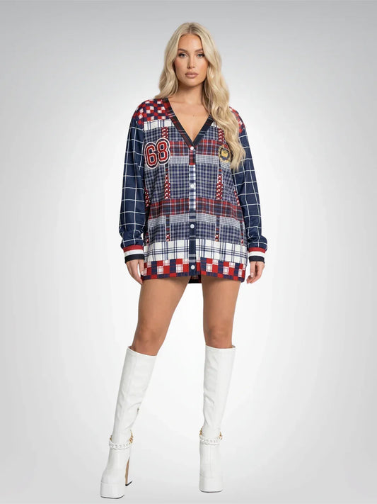 Best of Times - Worst of Times - 68 Rugby Heavyweight Unisex Cardigan