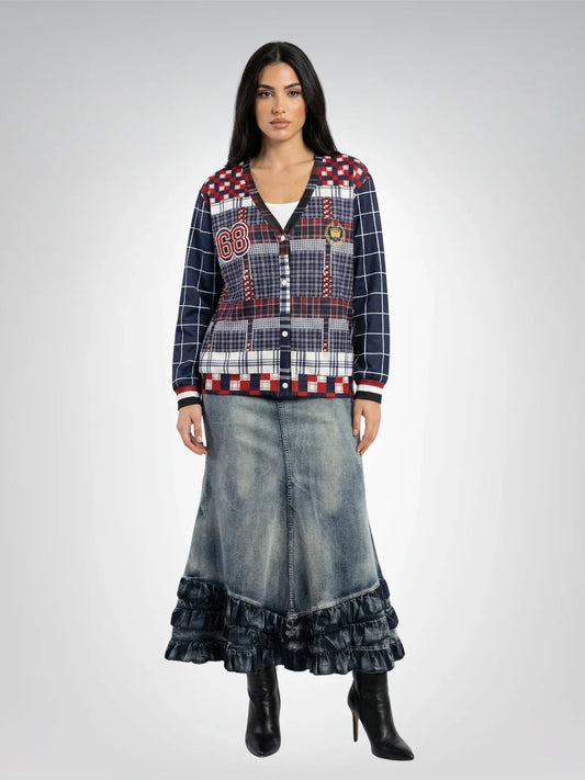 Best of Times - Worst of Times - 68 Rugby Heavyweight Unisex Cardigan