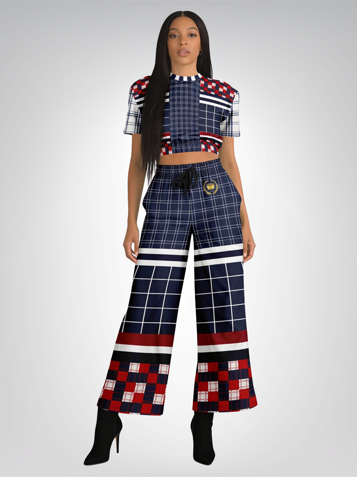 Best of Times - Worst of Times - 68 Rugby Eco-Poly Wide Leg Pants