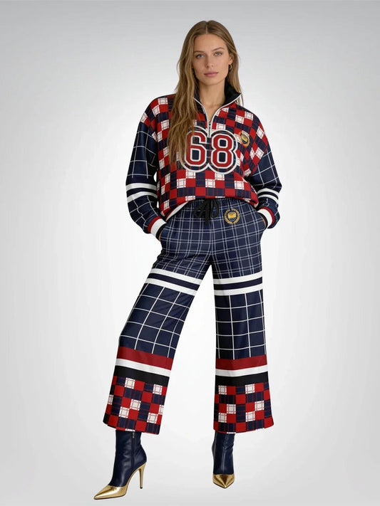 Best of Times - Worst of Times - 68 Rugby Eco-Poly Wide Leg Pants