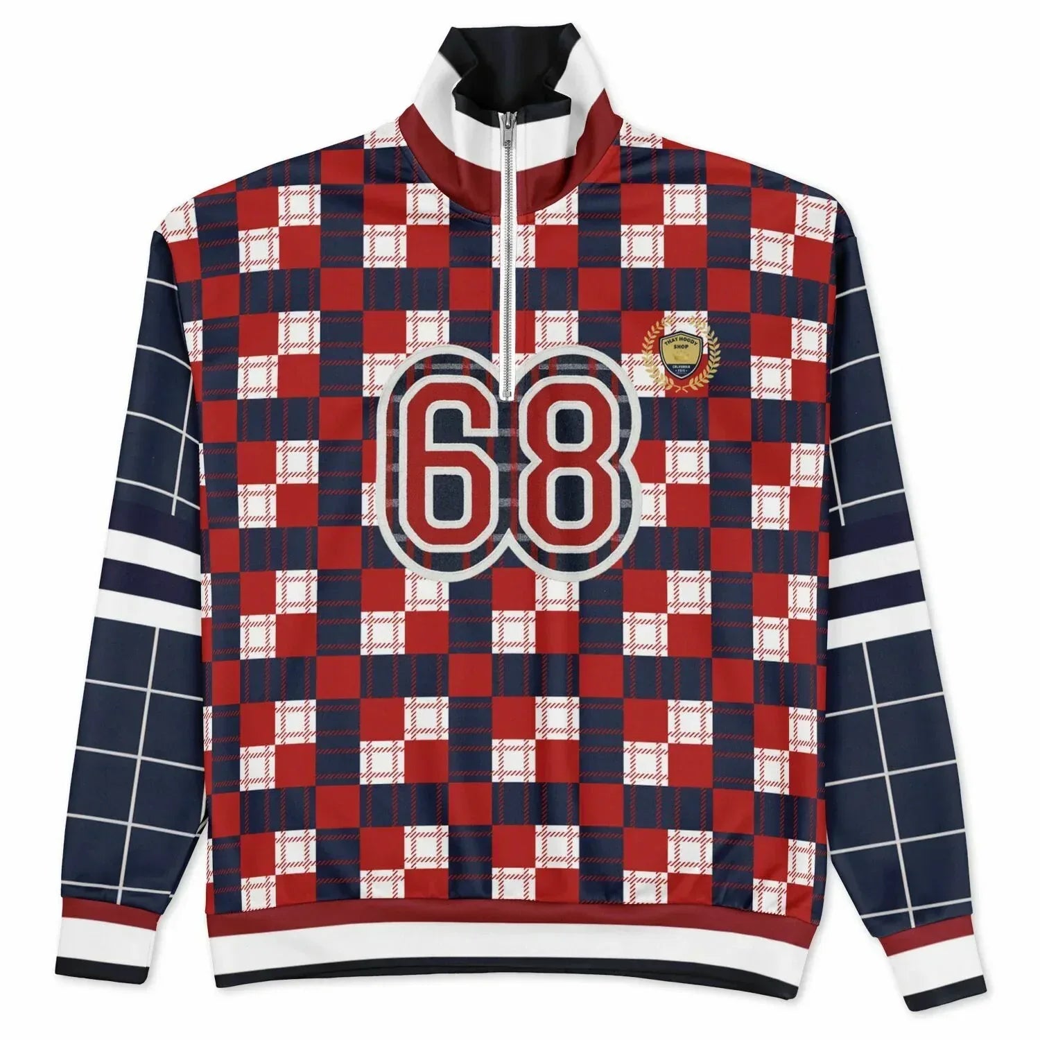 Best of Times - Worst of Times - 68 Rugby Heavyweight Oversized Quarter Zip Sweatshirt