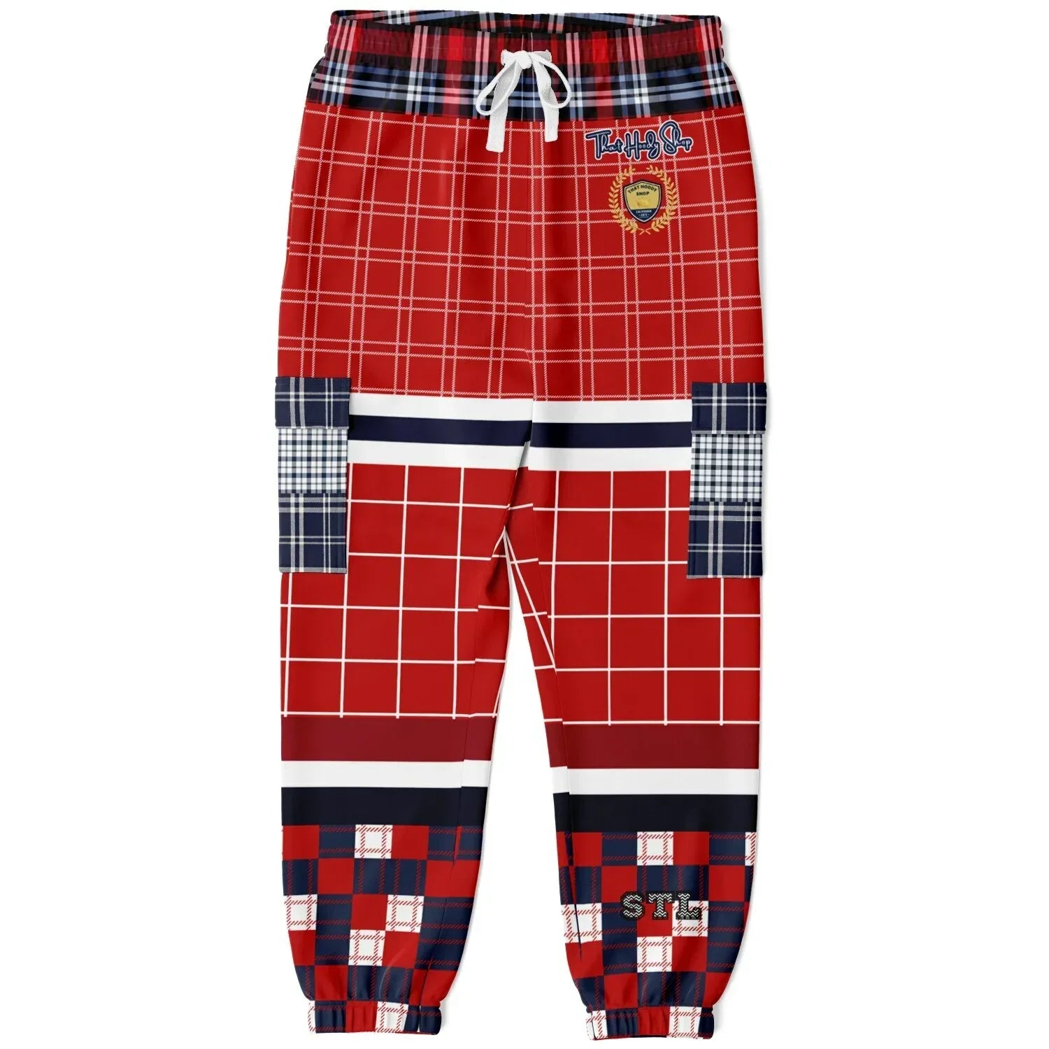 Best of Times - Worst of Times - Red 68 Rugby Eco-Poly Cargo Joggers