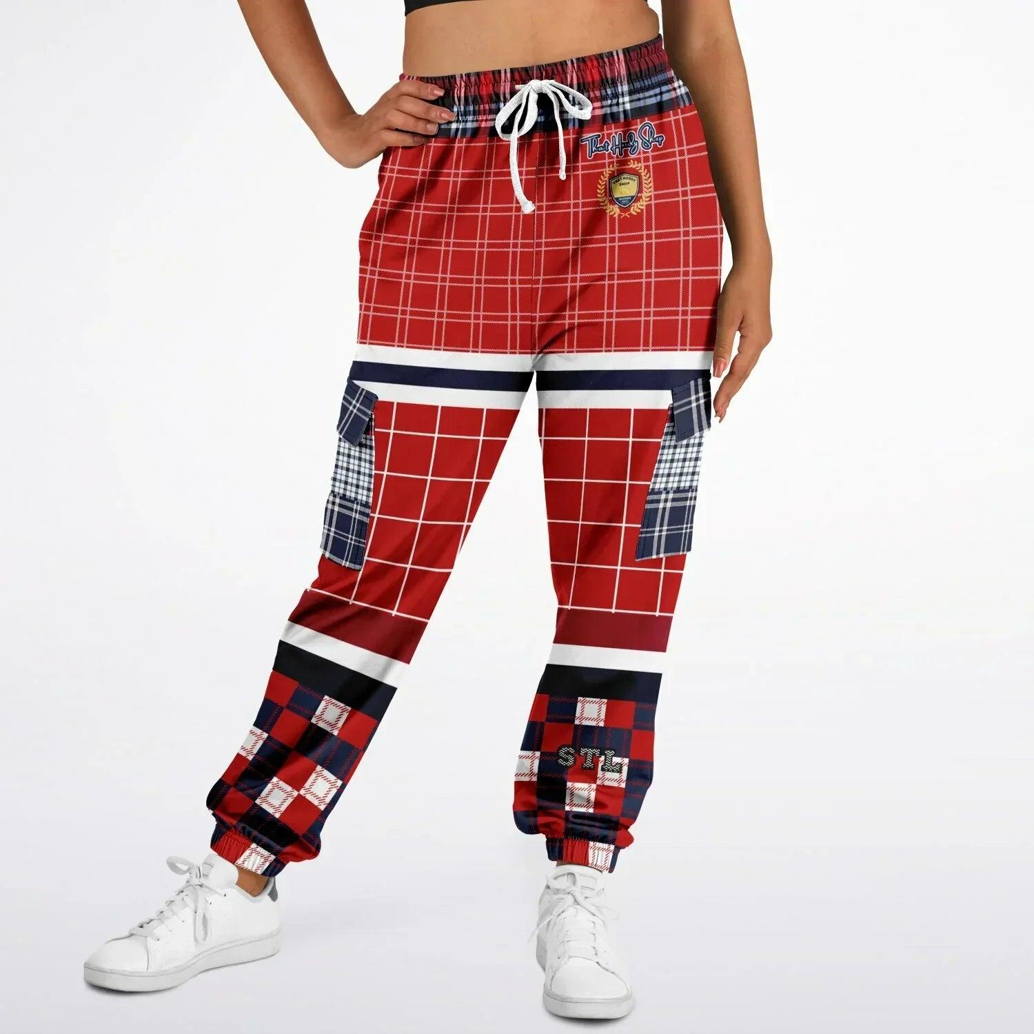 Best of Times - Worst of Times - Red 68 Rugby Eco-Poly Cargo Joggers