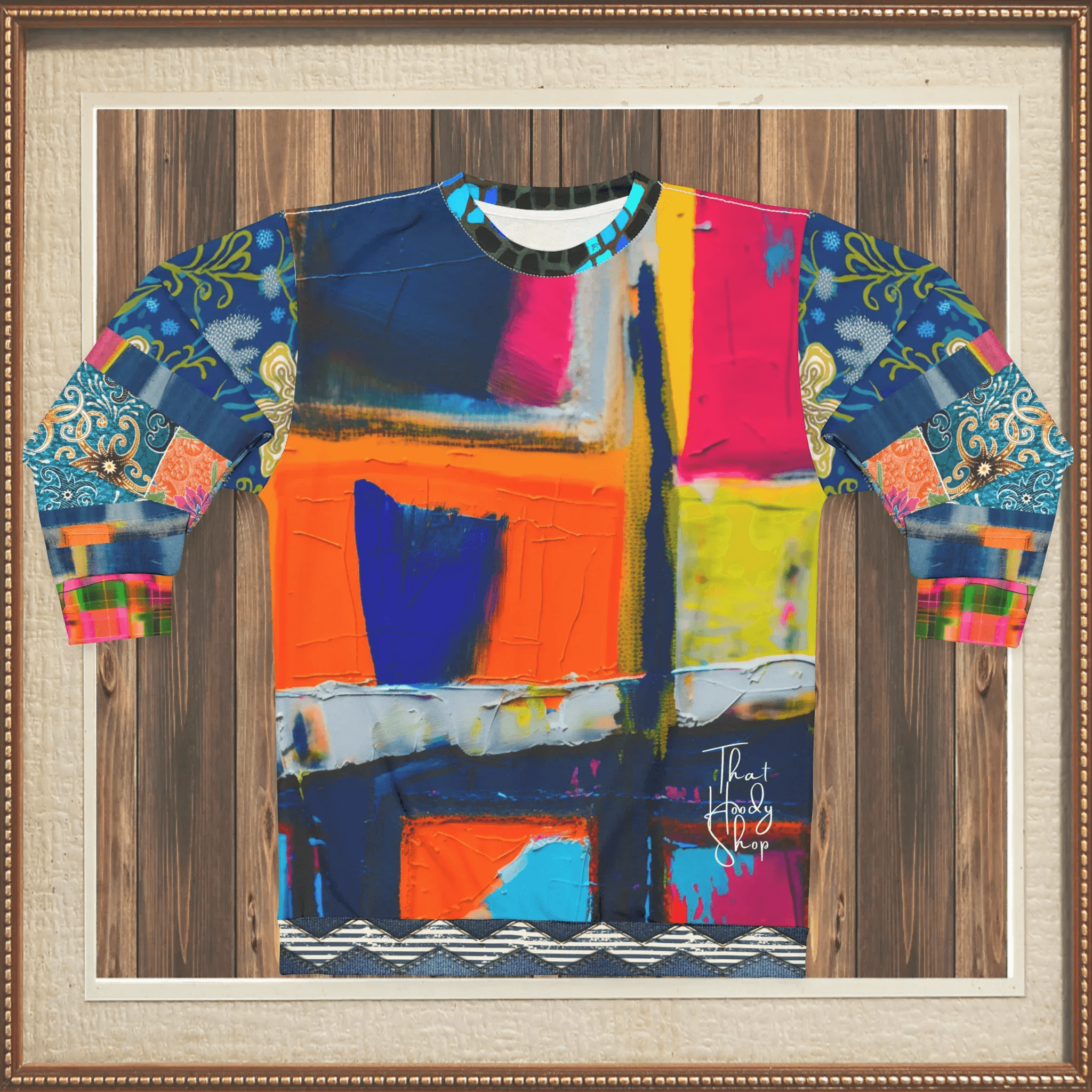 Blocked in Color Unisex Sweatshirt (Gold Label)