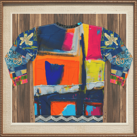 Blocked in Color Unisex Sweatshirt (Gold Label)