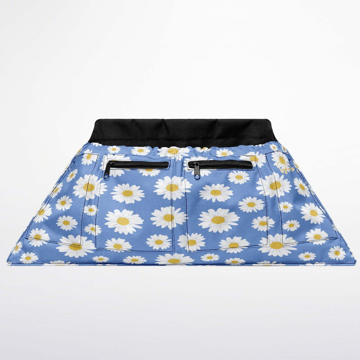 Blue in My Daisies Floral Garden Harvest Bag