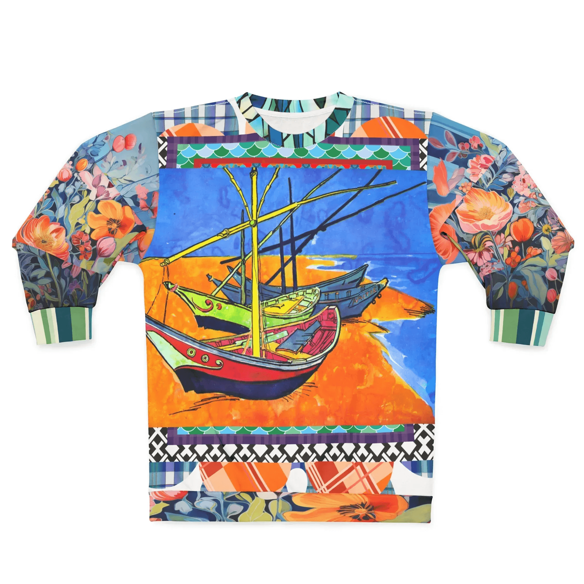 Boats of the Saint Marys - Van Gogh - Unisex Sweatshirt (Gold Label)