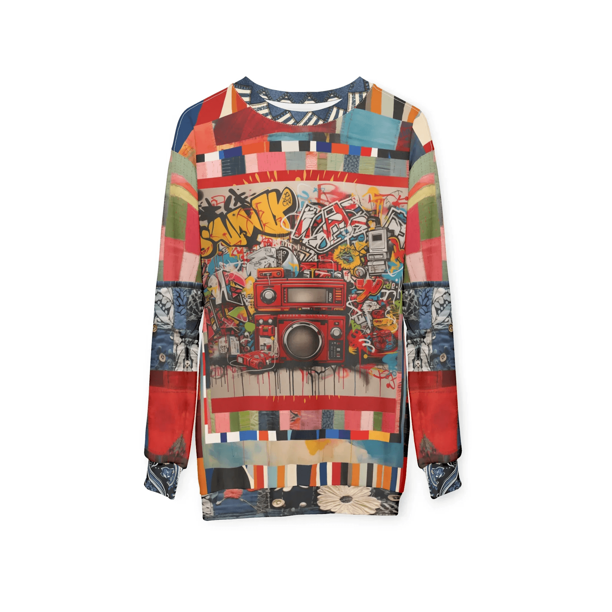 Boom Box - Music is Life Unisex Sweatshirt (Gold Label)