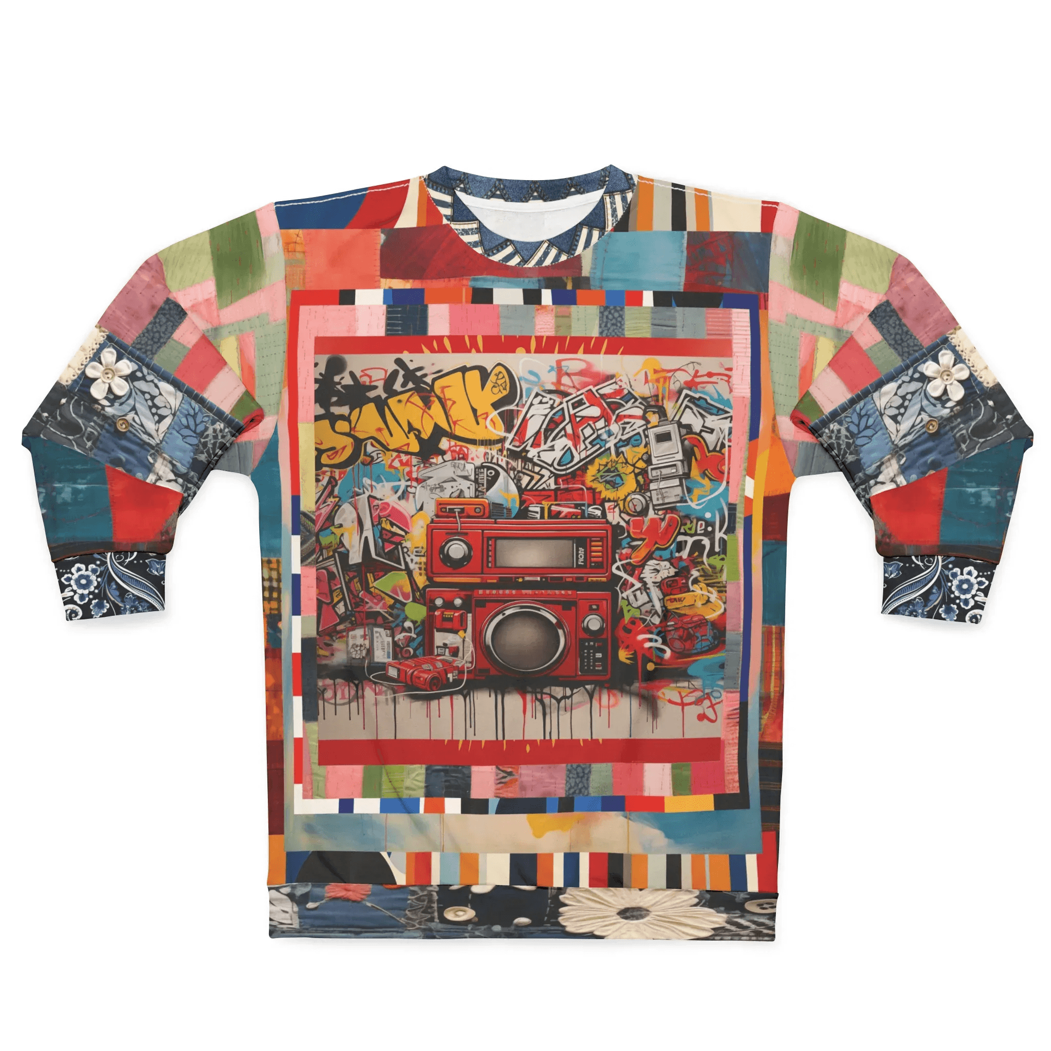 Boom Box - Music is Life Unisex Sweatshirt (Gold Label)