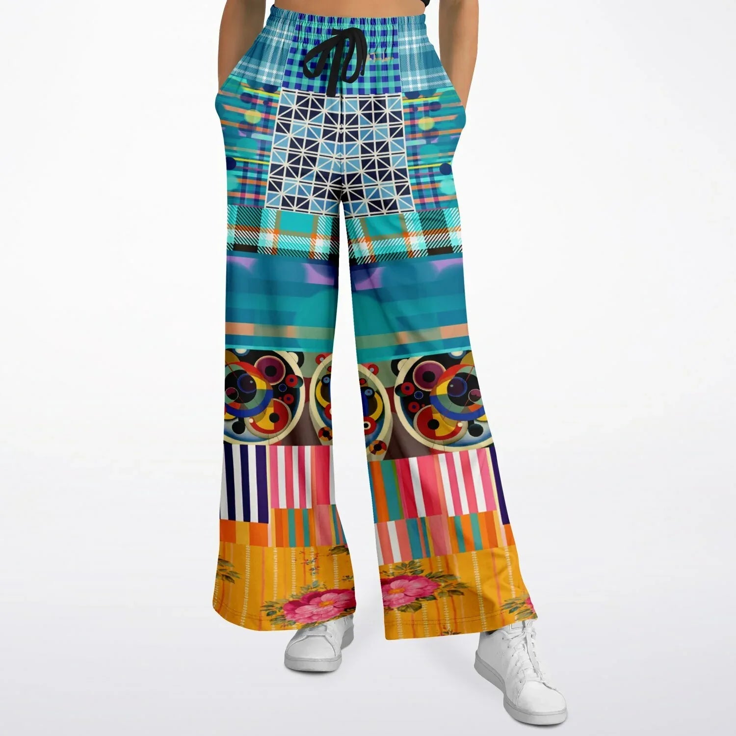 The Broken Woman of Demonia Eco-Poly Wide Leg Pants