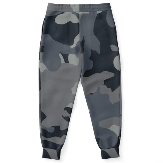 Black Dusk Eco-Poly Camo Joggers