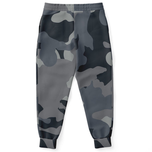 Black Dusk Eco-Poly Camo Joggers