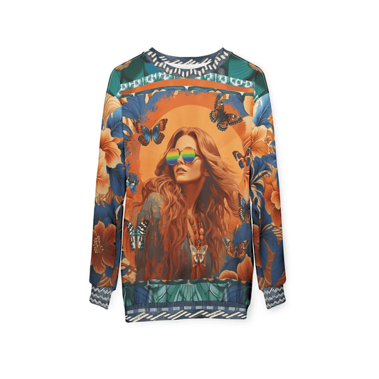 California Dreaming - Hippie Girl Unisex Sweatshirt (Gold Label)