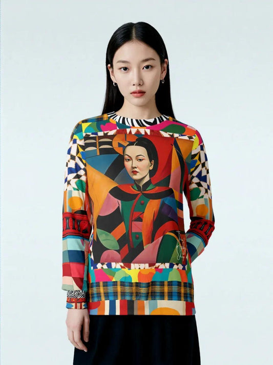 Call Me Comandante Asian Art Unisex Sweatshirt (Gold Label)