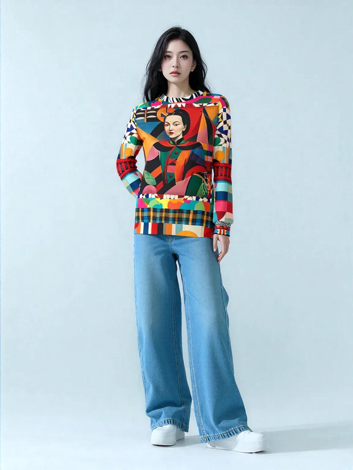 Call Me Comandante Asian Art Unisex Sweatshirt (Gold Label)