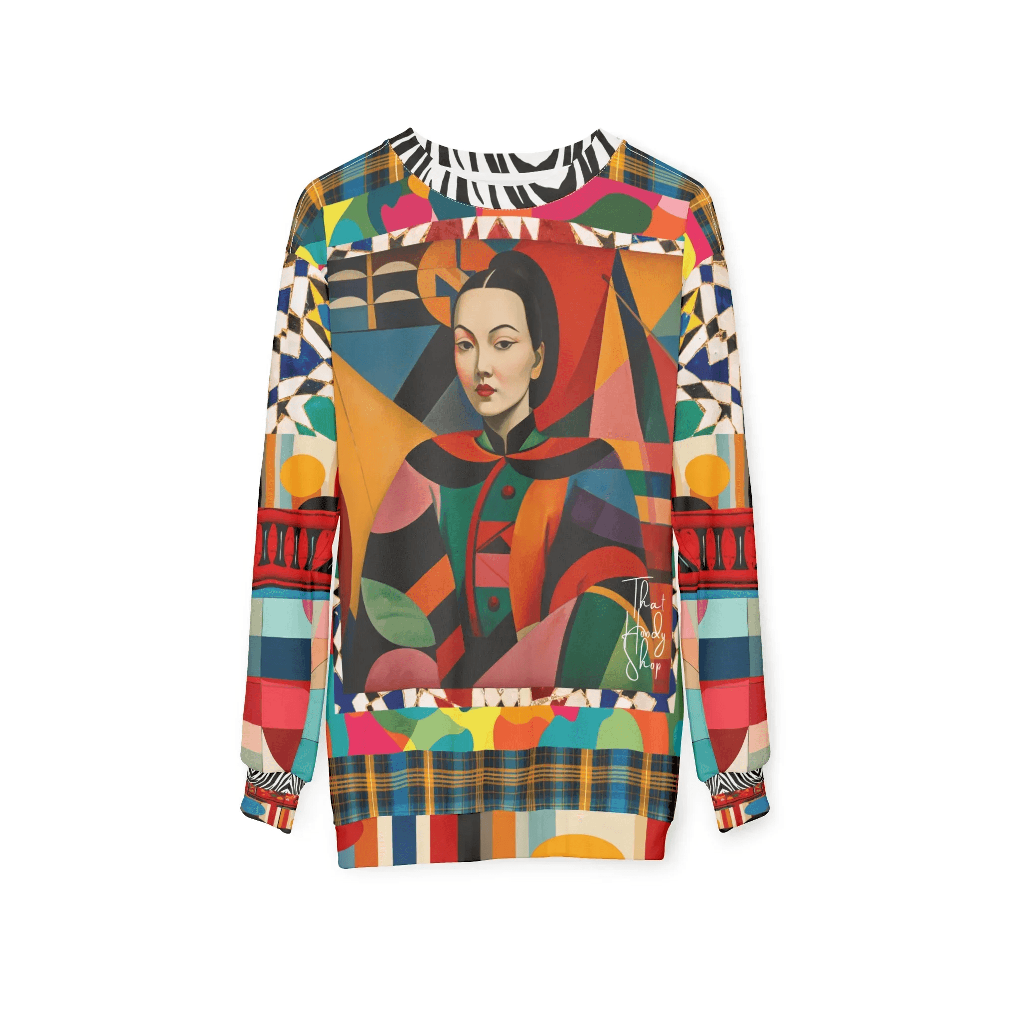 Call Me Comandante Asian Art Unisex Sweatshirt (Gold Label)