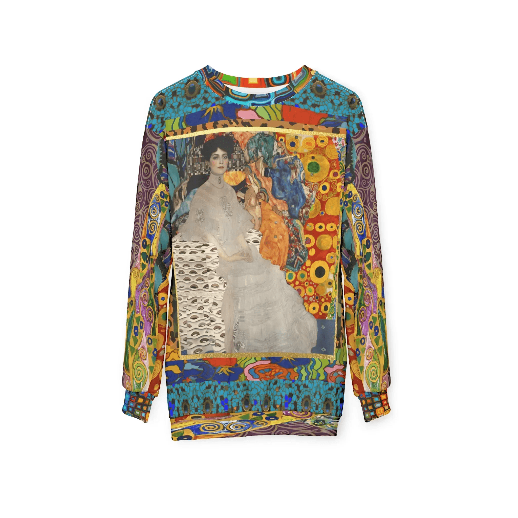 Call Me Fritza - Klimt - Art Deco Print Unisex Sweatshirt (Gold Label)