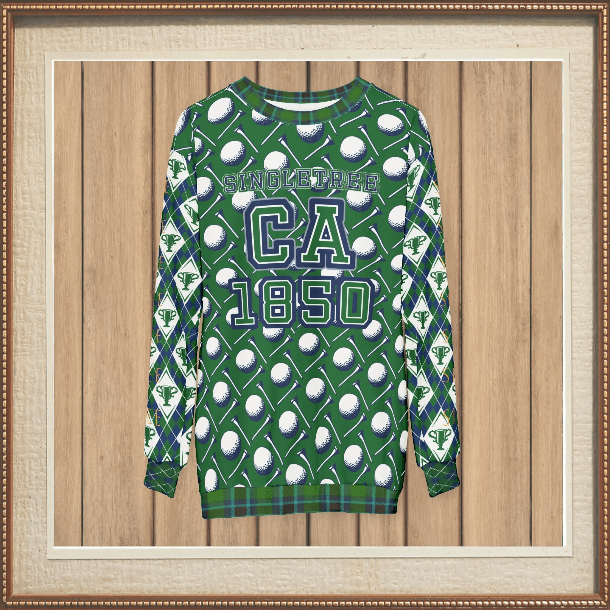 Championship Golf Unisex Sweatshirt (Gold Label)