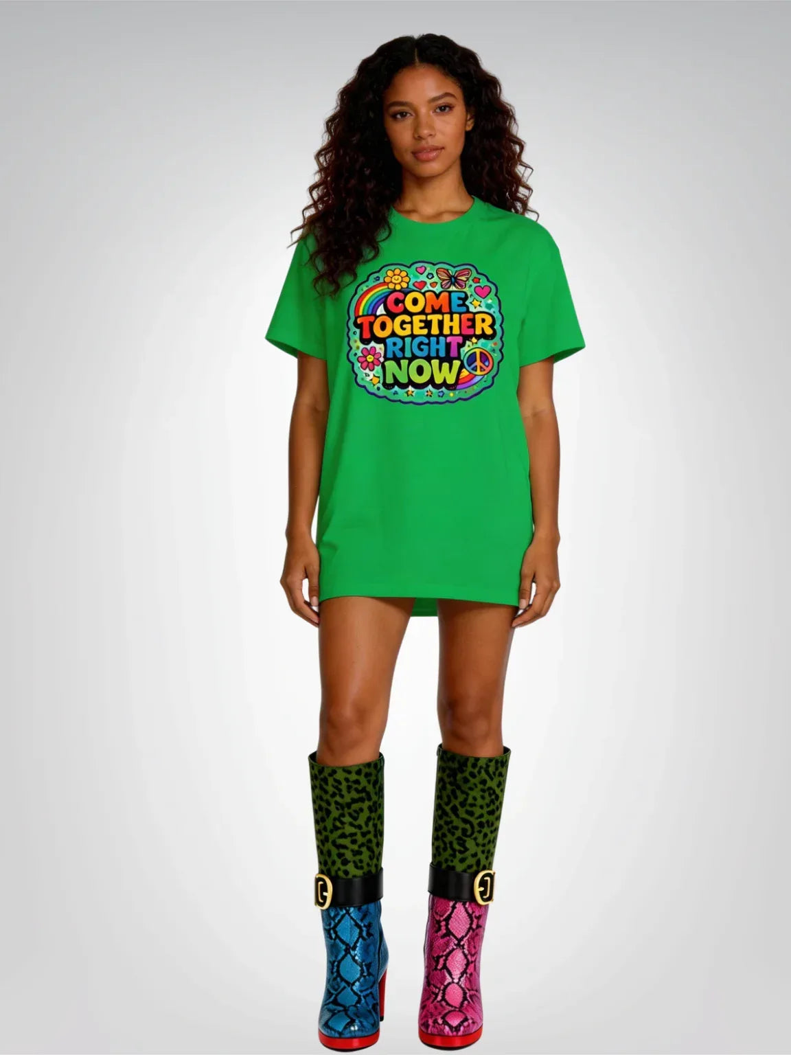 Come Together Right Now Heavyweight Unisex Tee