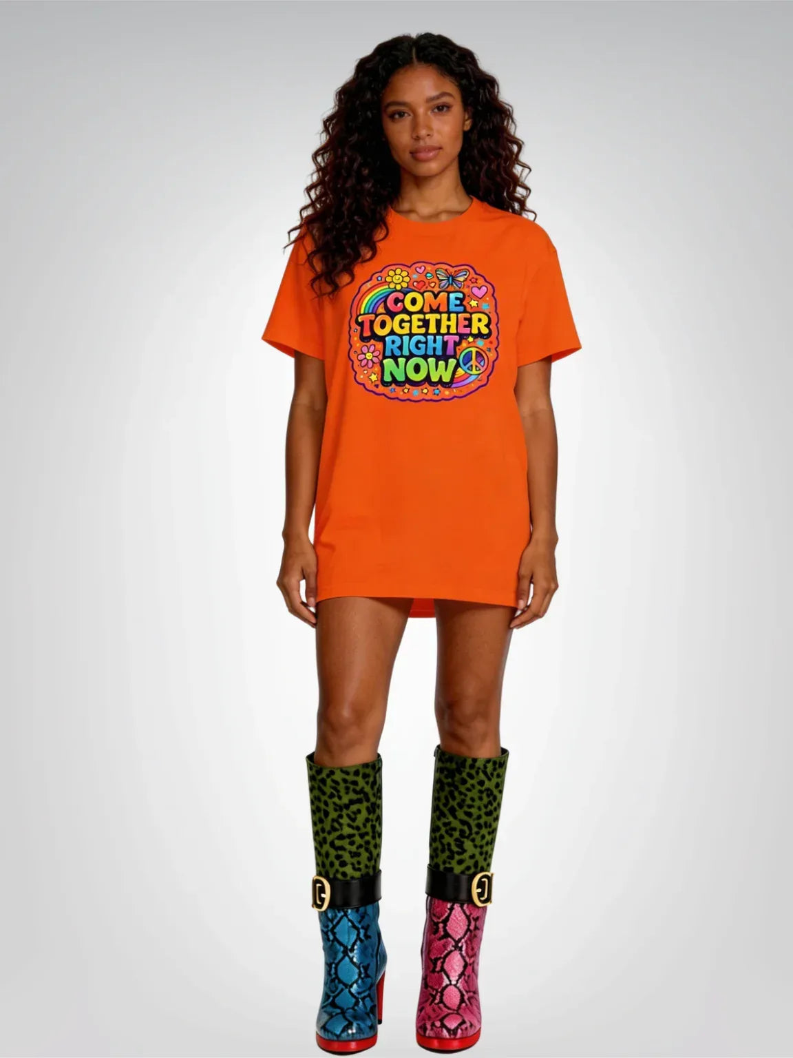 Come Together Right Now Heavyweight Unisex Tee