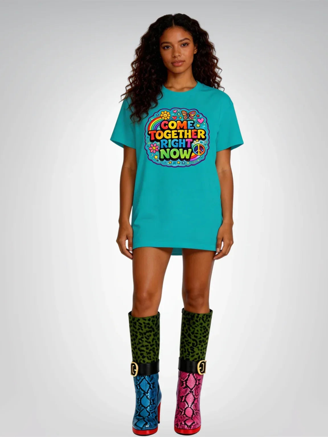 Come Together Right Now Heavyweight Unisex Tee