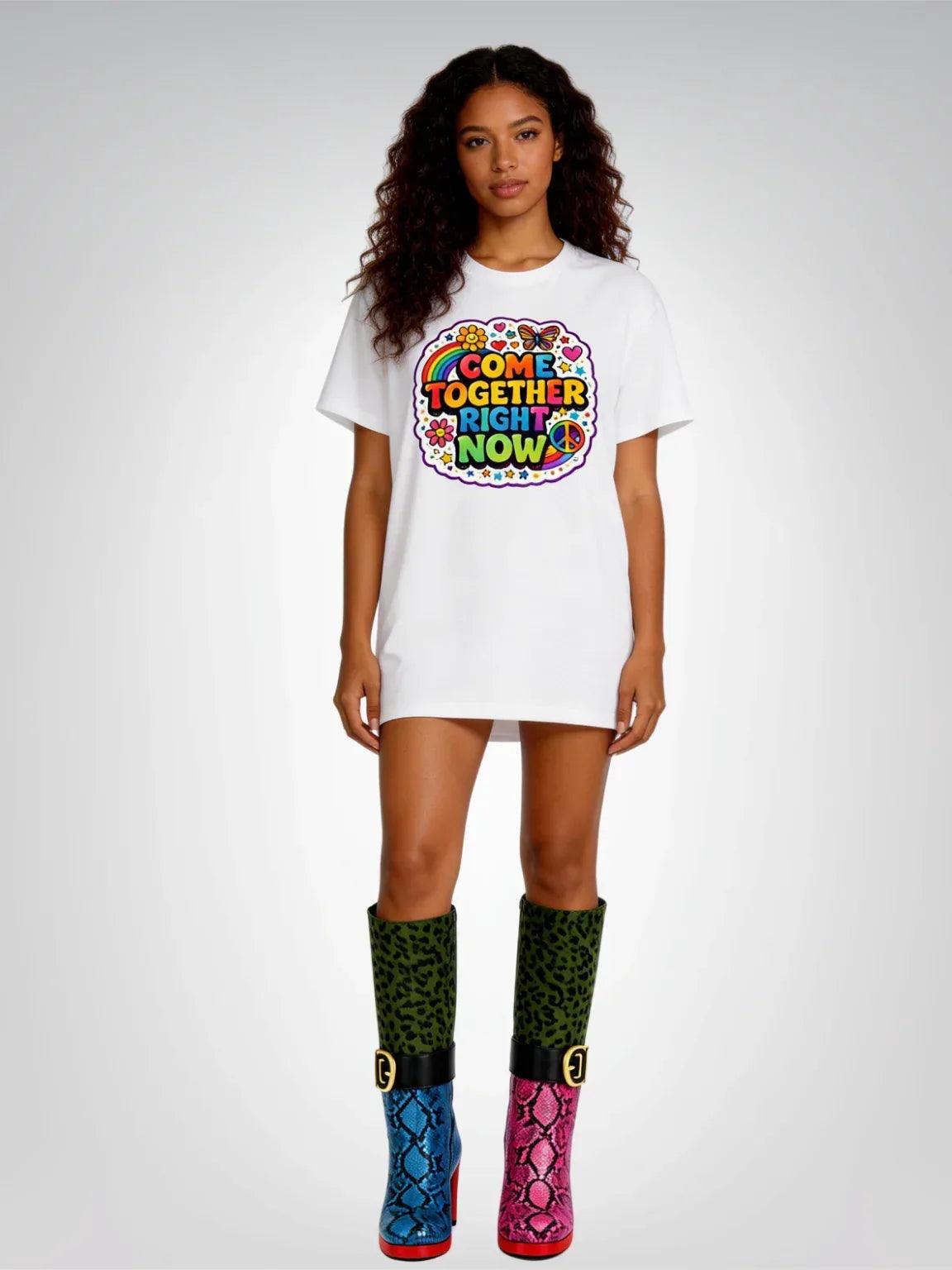 Come Together Right Now Heavyweight Unisex Tee